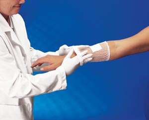 Elastic Net Retainer Dressing Surgilast® Tubular Elastic 25 Yard Size 1 White Finger / Toe / Wrist NonSterile