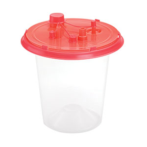 Suction Canister Liner Medi-Vac® CRD™ 3000 mL Shut-Off Valve / Locking Lid