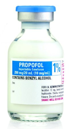 Propofol 1%, 10 mg / mL Injection Single Dose Vial 100 mL