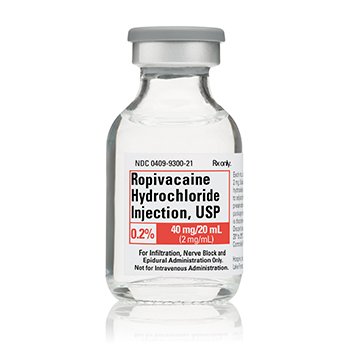 Ropivacaine HCl, Preservative Free Injection Single Dose Vial 20 mL