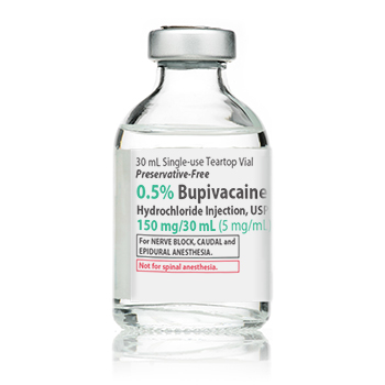 Bupivacaine HCl, Preservative Free 0.5%, 5 mg / mL Injection Single Dose Vial 30 mL