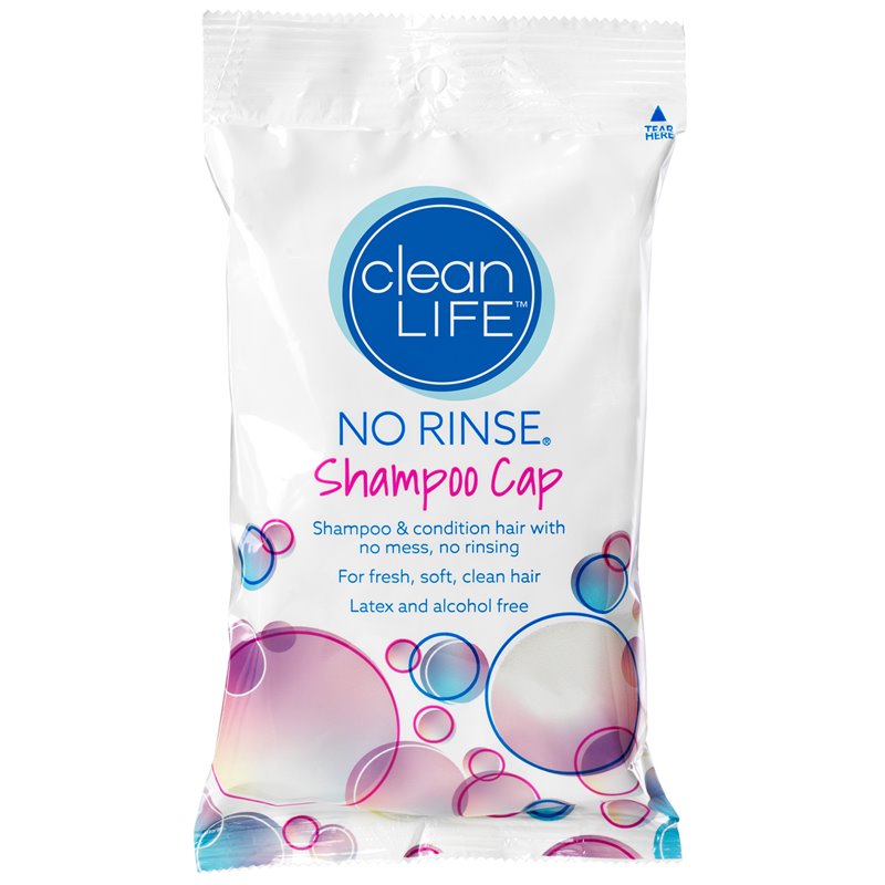 Shampoo Cap No Rinse® 1 per Pack Individual Packet Scented