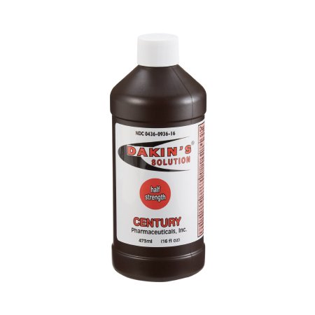 Antimicrobial Wound Cleanser Dakins® Solution 16 oz. Bottle Sodium Hypochlorite