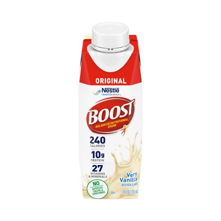 Oral Supplement Boost® Original Very Vanilla Flavor Ready to Use 8 oz. Carton