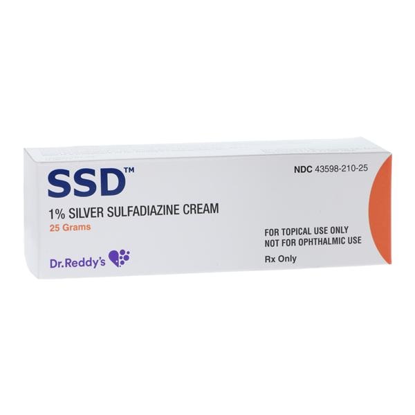 SSD™ Silver Sulfadiazine 1% Cream Tube 25 Gram