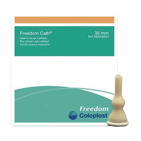 Male External Catheter Freedom Cath® Self-Adhesive Seal Latex Large
