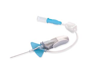 Closed IV Catheter Nexiva™ 22 Gauge 1 Inch Sliding Safety Needle