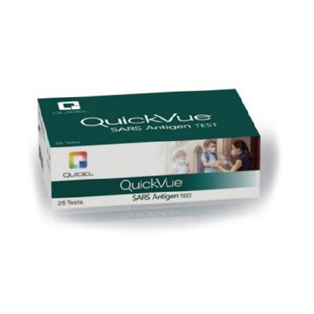 Rapid Test Kit QuickVue® Professional Use SARS Antigen Nasal Swab Sample 25 Tests