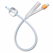 Foley Catheter Medline 2-Way Firm Tip 10 cc Balloon 16 Fr. Silicone