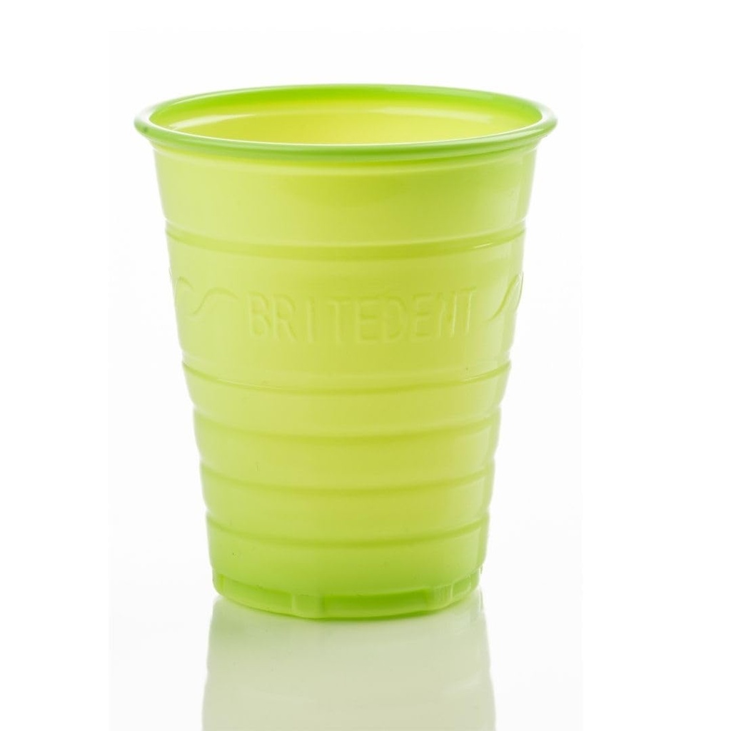 Drinking Cup 5 oz. Green Plastic Disposable 50/SL 20SL/CS