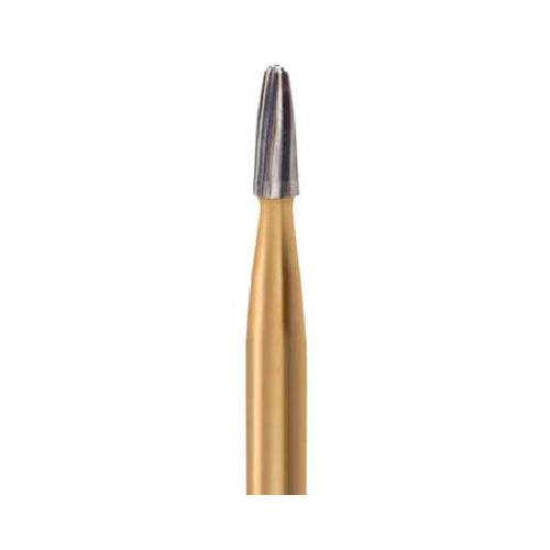 FG 7803 12 Blade Bullet shaped trimming and finishing carbide Burs, 100/Pk