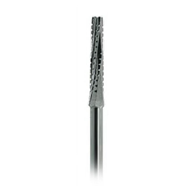 FG 702L Long Cross Cut Tapered Fissure Carbide Burs, 100/Pk