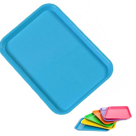 Set up Plastic B-Tray, Blue, 13.25&quot; x 9.75&quot;, 20/cs