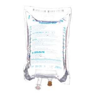 Replacement Preparation Sodium Chloride 0.45% IV Solution Flexible Bag 500 mL