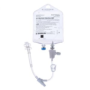 Caloric Agent Dextrose / Water 5% IV Solution Flexible Bag 50 mL Fill in 100 mL