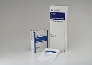 Adhesive Dressing Telfa™ 4 X 4 Inch Nonwoven Square White Sterile