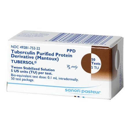 Tubersol® Tuberculin Purified Protein Derivative 5 TU / 0.1 mL Injection 5 mL