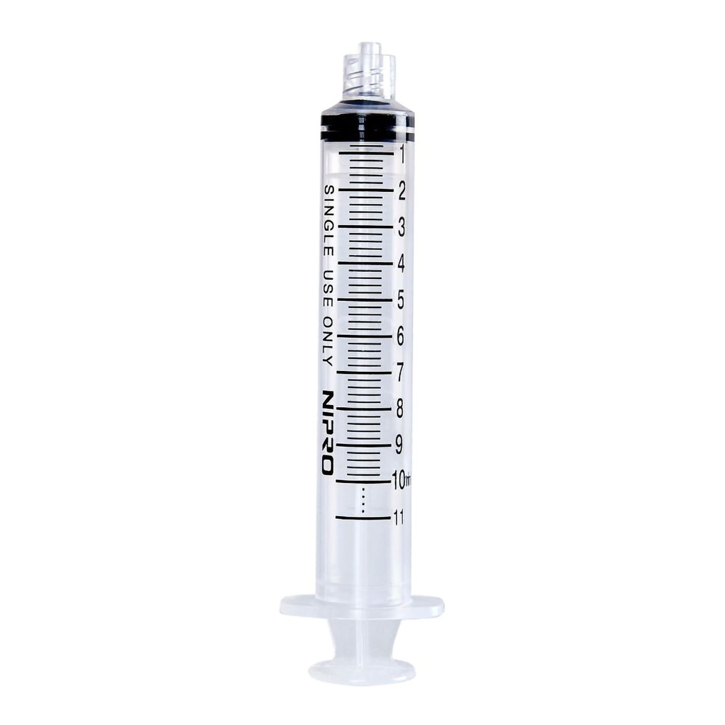 General Purpose Syringe Nipro™ 10 mL Luer Lock Tip Without Safety