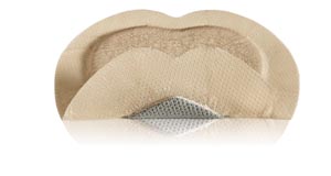 Silicone Foam Dressing Mepilex® Border 6-1/3 X 7-9/10 Inch Sacral Silicone Adhesive with Border Sterile