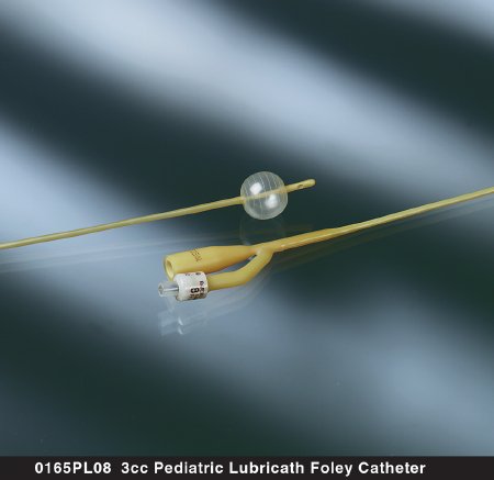 Foley Catheter Bardex® Lubricath® 2-Way Standard Tip 3 cc Balloon 10 Fr. Hydrophilic Polymer Coated Latex