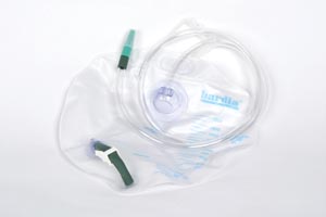 Urinary Drain Bag Bardia® Closed System Anti-Reflux Valve Sterile 2000 mL Vinyl