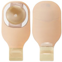 Ostomy Pouch CeraPlus™ One-Piece System 12 Inch Length Flat, Trim to Fit Up to 2-1/2 Inch Stoma Drainable