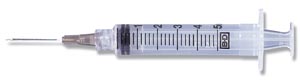 Fill Needle with Syringe BD™ Blunt 18 Gauge 1-1/2 Inch