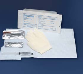 Catheter Insertion Tray Bardia® Foley Without Catheter Without Balloon Without Catheter