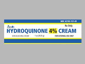 Hydroquinone 4% Cream 1 oz.
