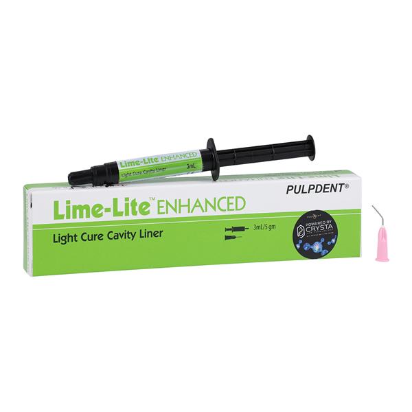 Lime-Lite Enhanced Kit Contains:  3mL/5 gm Syringe + 20 Applicator Tips