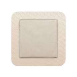 Silver Foam Dressing Mepilex® Border Ag 4 X 4 Inch Square Sterile