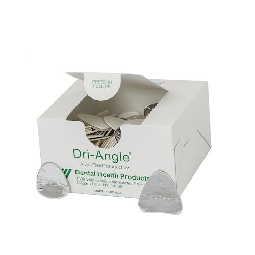 Dri-Angle with Silver - Small Cotton Roll Substitute, Box of 200 cotton roll