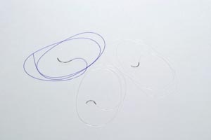 Suture with Needle PDS™ II Absorbable Uncoated Clear Suture Monofilament Polydioxanone Size 5 - 0 18 Inch Suture 1-Needle 13 mm Length 3/8 Circle Precision Point - Reverse Cutting Needle