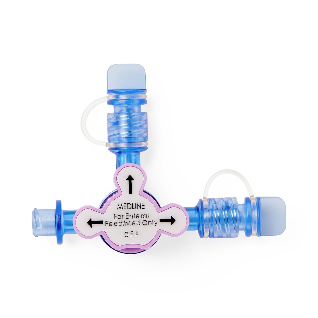 Medline Quick Switch Valve for ENFit Devices (50/CS)