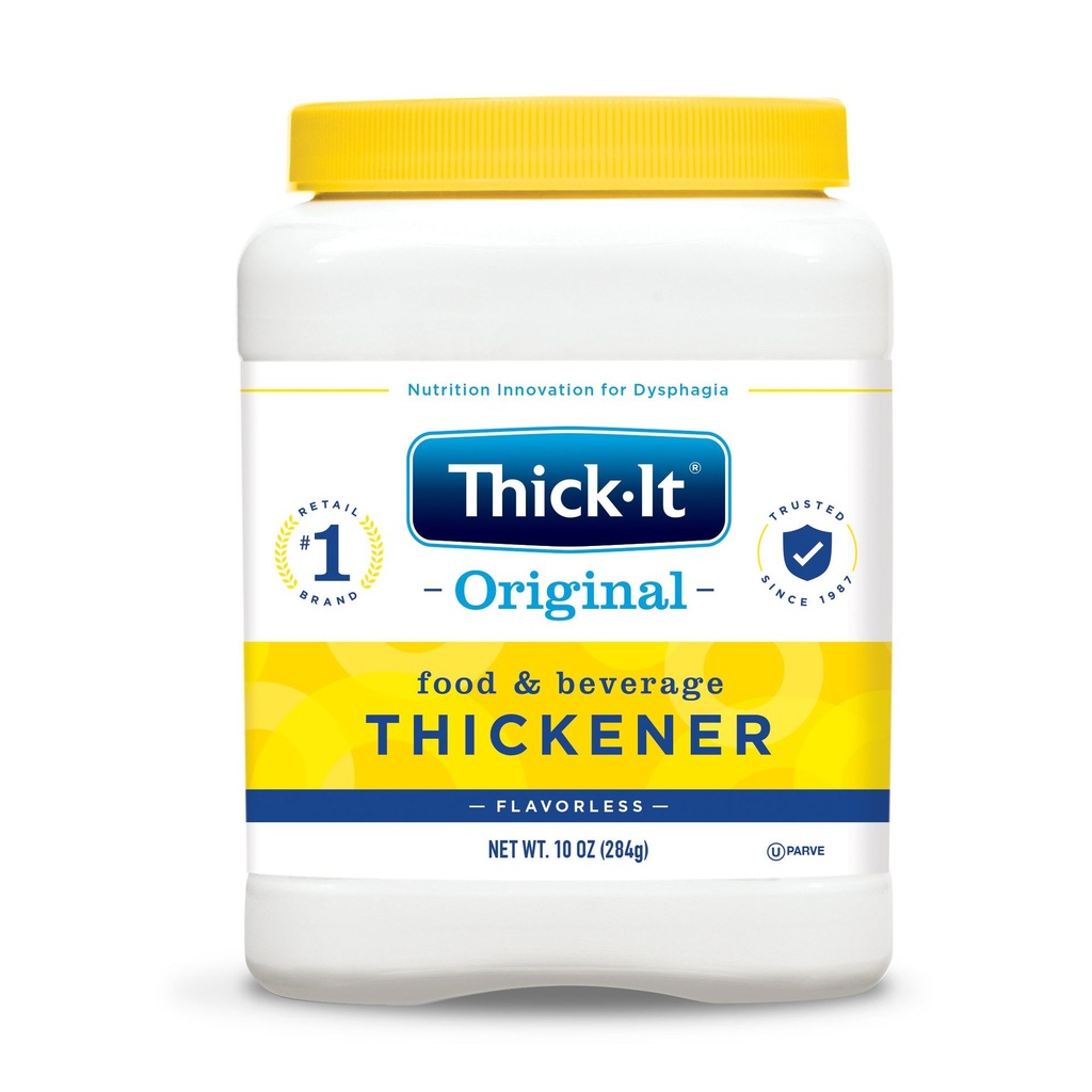 Food and Beverage Thickener Thick-It® Original 10 oz. Canister Unflavored Powder Consistency Varies By Preparation
