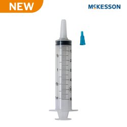 Irrigation Syringe McKesson 60 mL Pouch Catheter Tip Without Safety