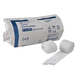 Conforming Bandage Curity™ Cotton / Polyester 1-Ply 4 X 75 Inch Roll Shape Sterile