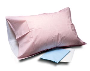 Pillowcase Everyday® Standard Blue Disposable