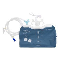 Urinary Drain Bag The Fig Leaf™ Anti-Reflux Valve Sterile 2,000 mL Vinyl