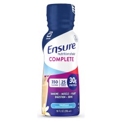 Oral Supplement Ensure Complete® Vanilla Flavor Ready to Use 10 oz. Bottle