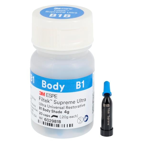 3M Filtek Supreme Ultra Universal Composite B1B Body Capsule Refill 20/Bt