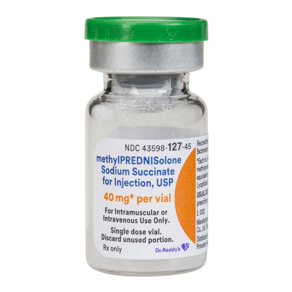 Methylprednisolone Sodium Succinate 40 mg Injection 1 mL