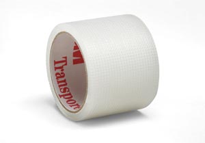 Medical Tape 3M™ Transpore™ Single Use Roll Plastic 1 Inch X 1-1/2 Yard Transparent NonSterile