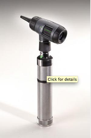 Otoscope with Throat Illuminator MacroView™ Diagnostic Type 3.5 Volt Halogen HPX