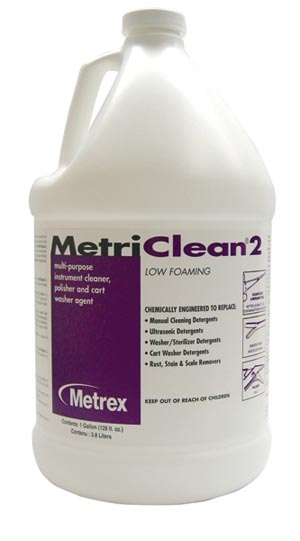 Instrument Detergent MetriClean® 2 Liquid Concentrate 1 gal. Jug Unscented