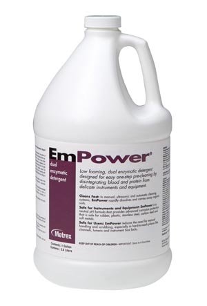 Dual Enzymatic Instrument Detergent EmPower® Liquid Concentrate 1 gal. Jug Fresh Scent