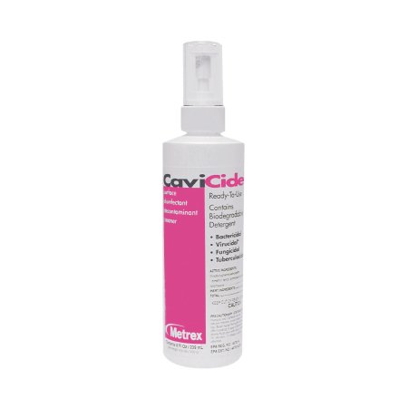 CaviCide™ Surface Disinfectant Cleaner Alcohol Based Pump Spray Liquid 8 oz. Bottle Alcohol Scent NonSterile