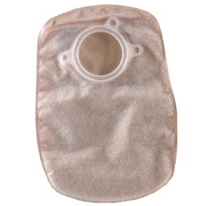 Filtered Colostomy Pouch Sur-Fit Natura® Two-Piece System 8 Inch Length Closed End
