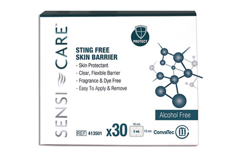 Skin Barrier Wipe Sensi-Care® Sting Free Silicone Based Compound Individual Packet NonSterile