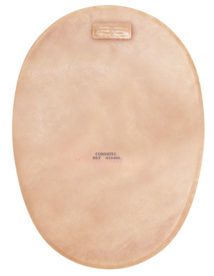 Filtered Ostomy Pouch The Natura® + Two-Piece System 8 Inch Length Closed End